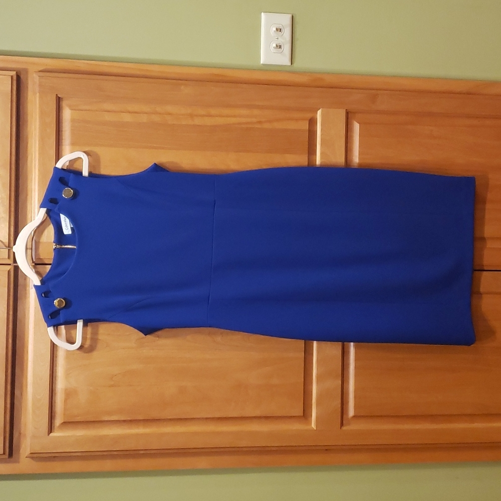 Calvin Klein blue dress size 8